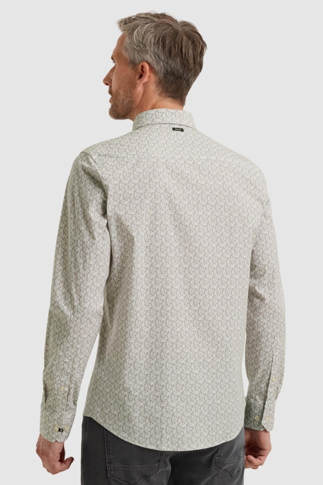 Vanguard long sleeve shirt print on poplin